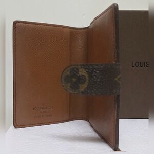 LOUIS VUITTON Monogram Mini Agenda Card Case RARE COLLECTORS ITEM TH0928